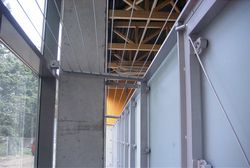 Prallwand Glas 2